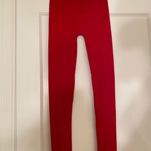 M&B Red Leggings